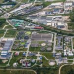 treatment plant wastewater, treatment plant, aerial photo, the height of the, buildings, city, kielce, świętokrzyskie province, poland, architecture, building, treatment plant, treatment plant, treatment plant, treatment plant, treatment plant, kielce