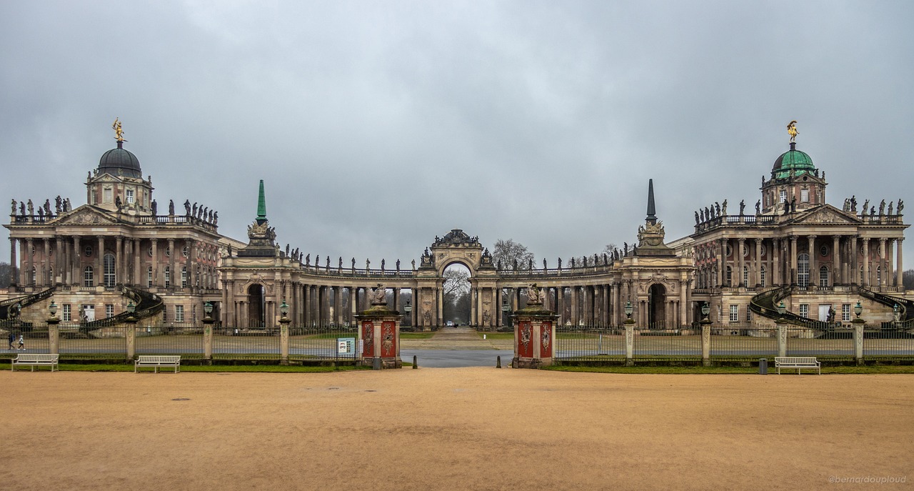 the town of potsdam, university, germany, architecture, history, hdr, 4k, 6k, monument