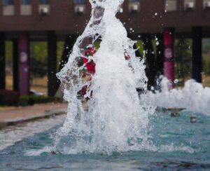 fountain, dynamic, coagulation