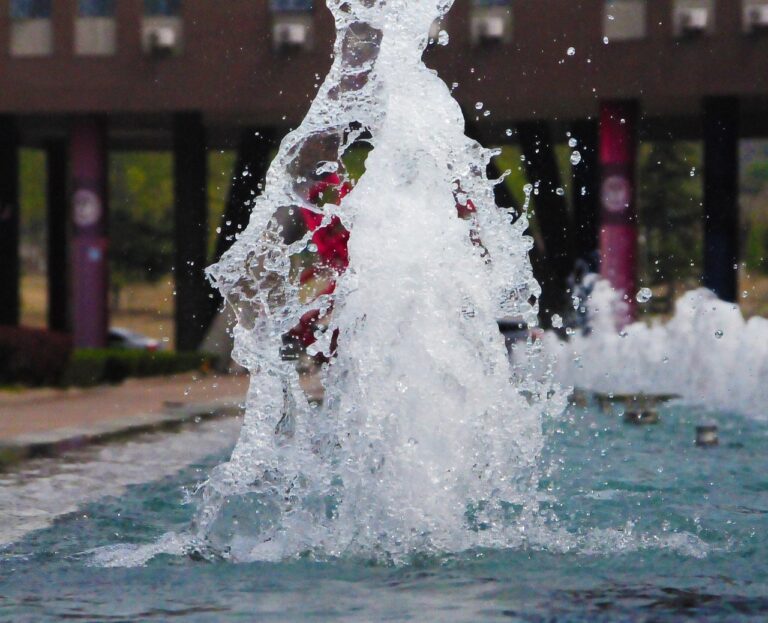 fountain, dynamic, coagulation