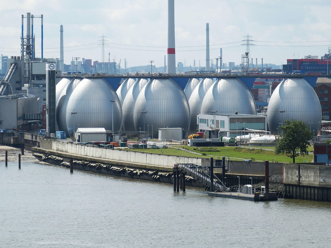 hamburg, altona, port, egg, sewage treatment plant, factory, technology, environment, sewage treatment plant, sewage treatment plant, factory, factory, factory, factory, factory