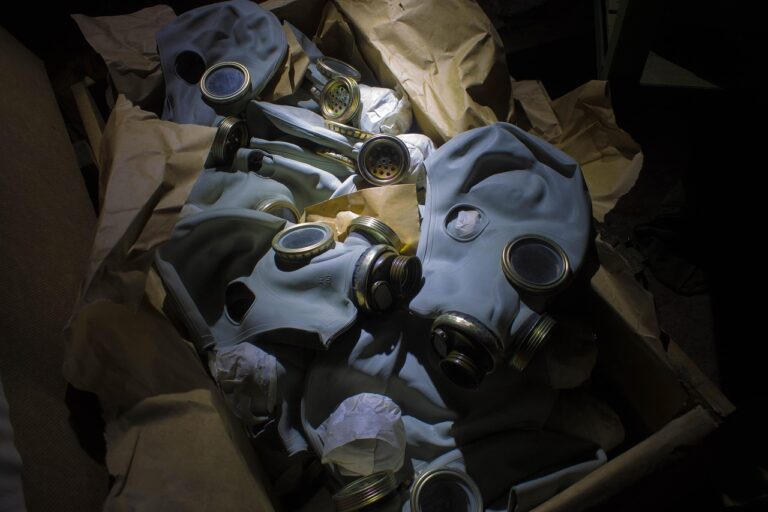 mask, gp-5m, box, abandoned, bunker, mask, bunker, bunker, bunker, bunker, bunker