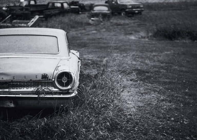 auto, retro, car, headlight, old, rust, rusty, car wallpapers, black and white