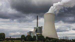 power plant, cooling tower, coal-fired power station, chimney, electricity, environment, technology, industrial plant, environmental pollution, factory, steam, clouds, power supply, power generation, nature, energy generation, environmental protection