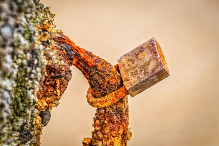 metal, rusty, corrosion, rust, weathered, castle