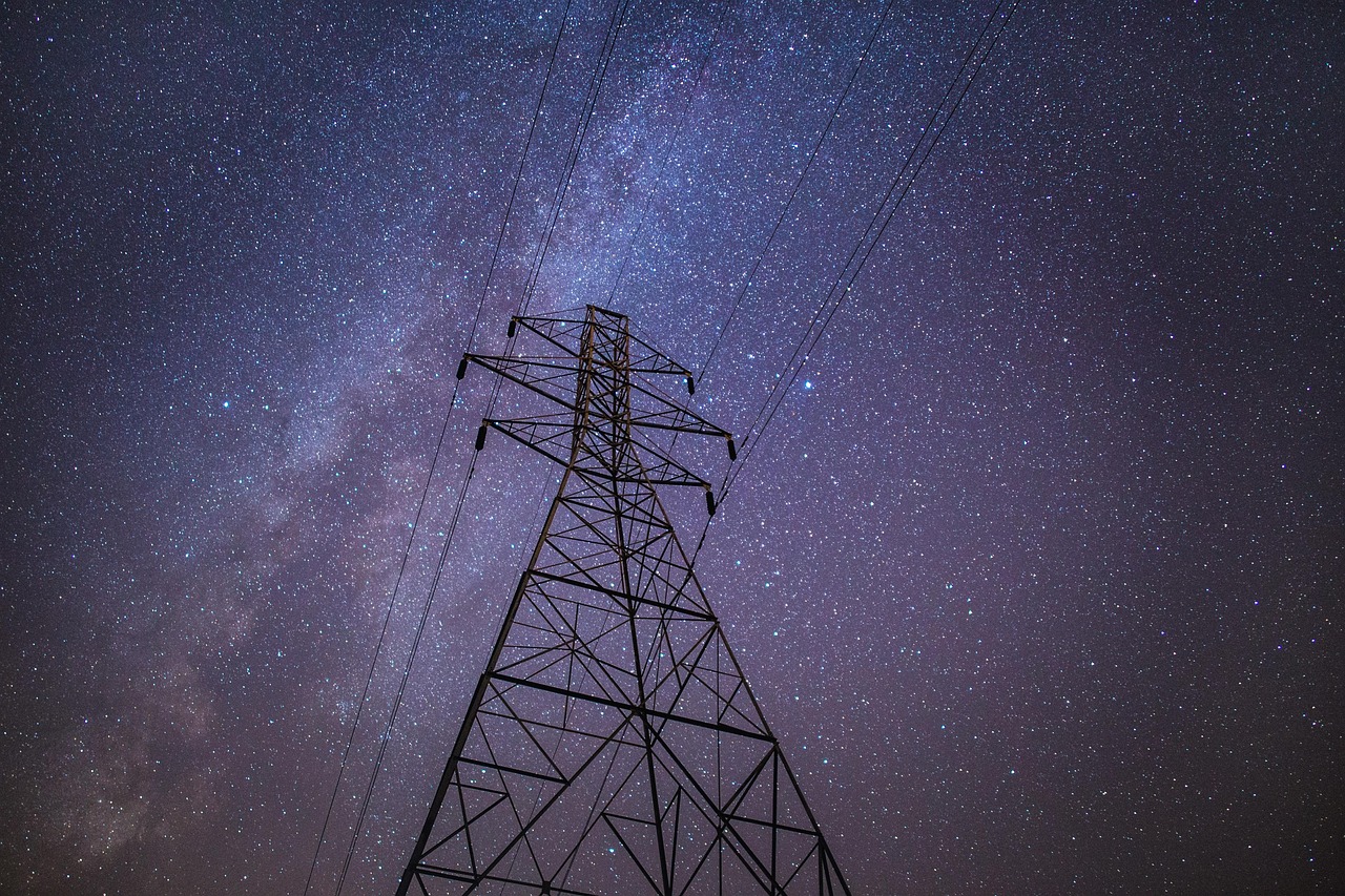 power, bolts, discharge, bright, lightning, come, storm, night