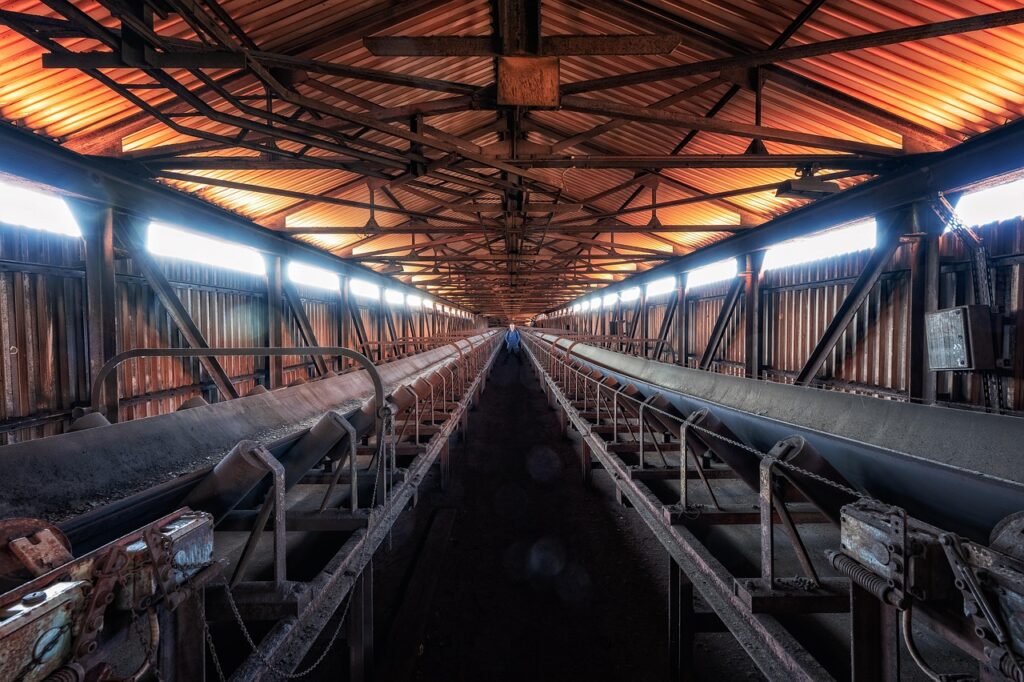 pforphoto, lost places, factory, production facility, industrial plants, symmetry, old