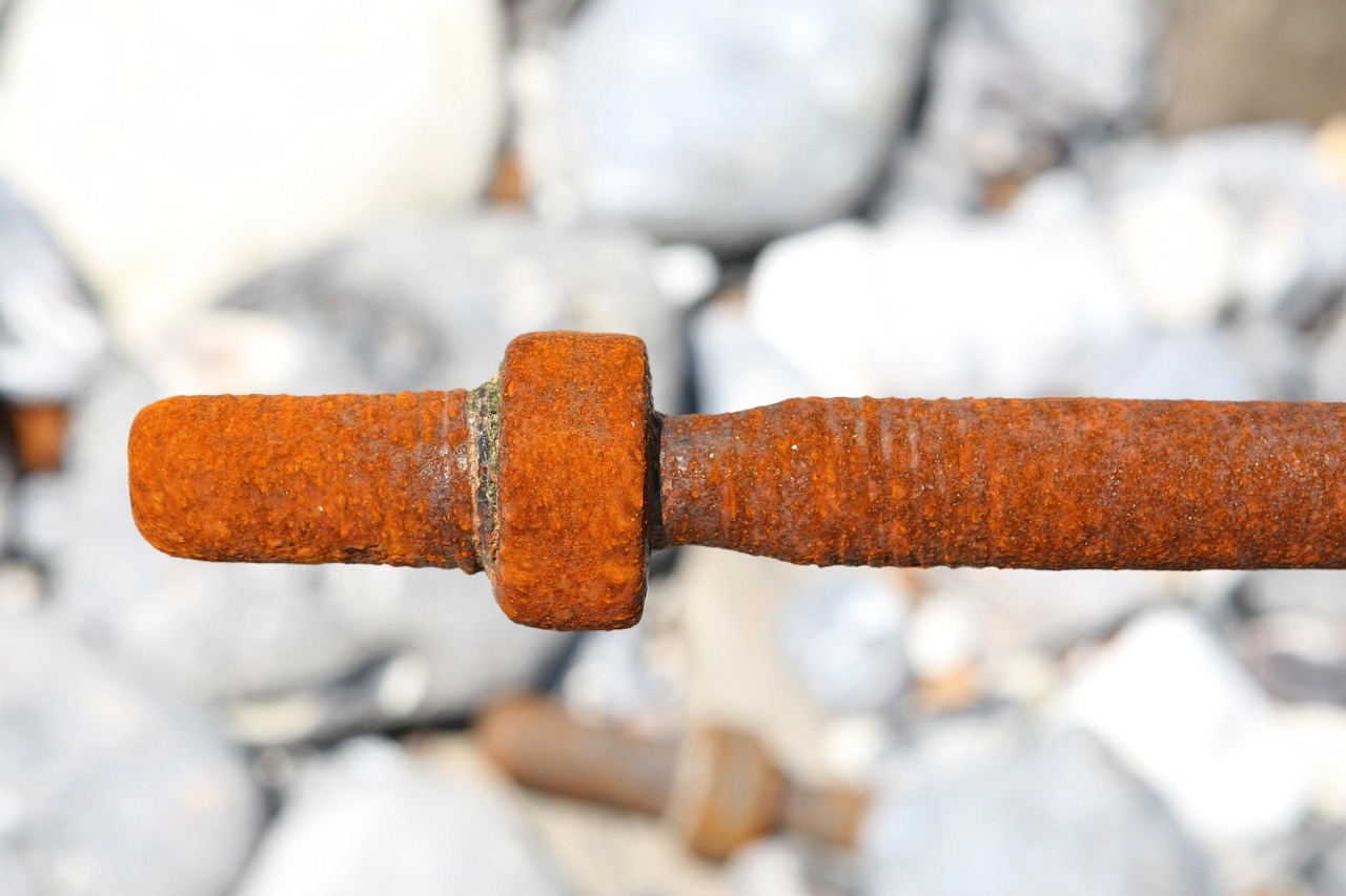 salt water, bolt, corroded, corrosion, decay, nut, oxidation, rivet, rust, rusty, saltwater, screw