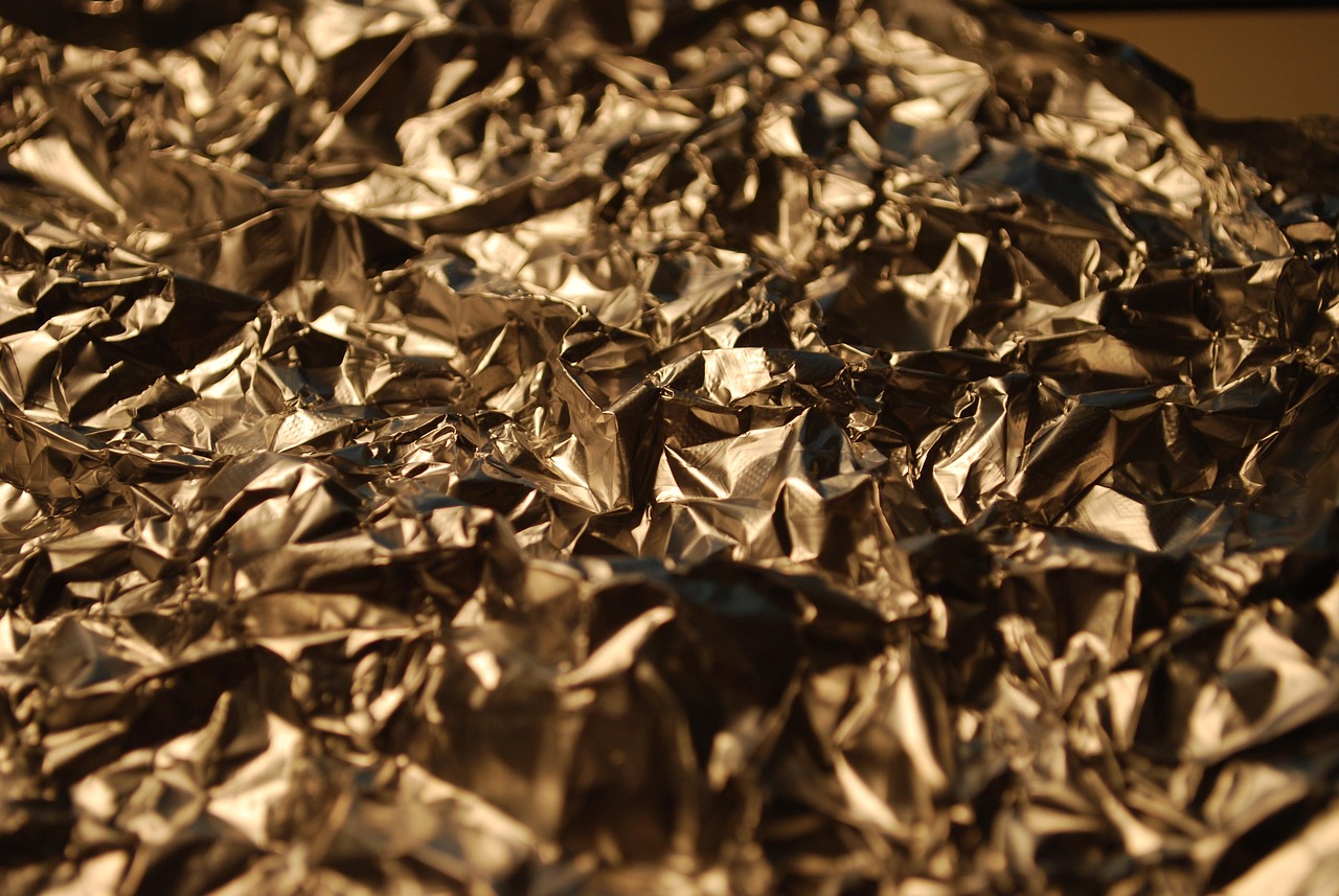 tinfoil, aluminum, aluminumfoil