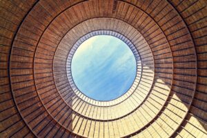 cooling tower, concrete, perspective, heaven, architecture, power plant, abandoned, past, high, lost places, round, hole, cooling tower, power plant, power plant, past, past, hole, hole, hole, hole, hole