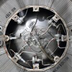 rocket, europa, astris, third stage, third, stage, top, fuel, fuel tank, instruments, manifold, tube, tubing, connector, liquid, propellant, aerozin, oxidator, nitrogen, tetraoxide, germany, museum, oberschleisheim, nitrogen, nitrogen, nitrogen, nitrogen, nitrogen